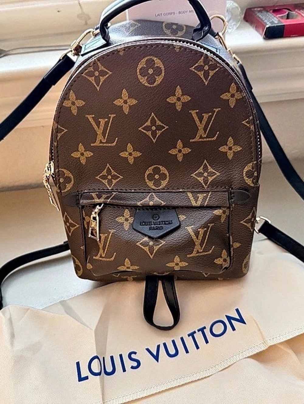 Monogram Palm Springs Mini Backpack - Picture 7 of 13